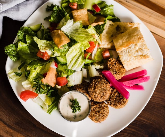 Falafel Plate.