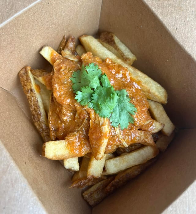 Butter Chicken Poutine.