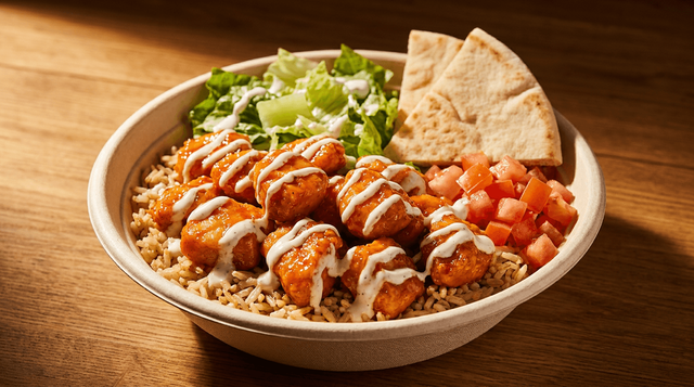 Buffalo Chicken Ranch Bowl.