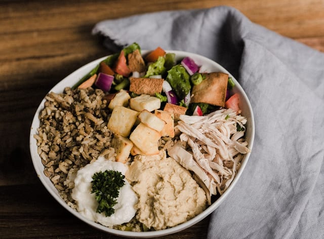 Halloumi Bowl.