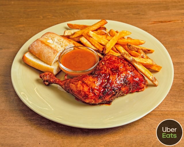 Quarter Chicken Dinner.
