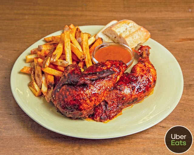 Half Chicken Dinner.