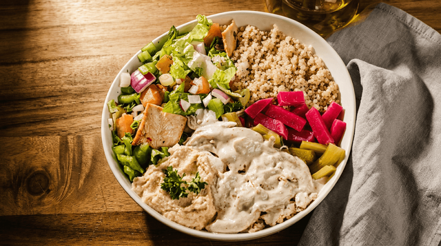 Friday Shawarma Bowl Special.