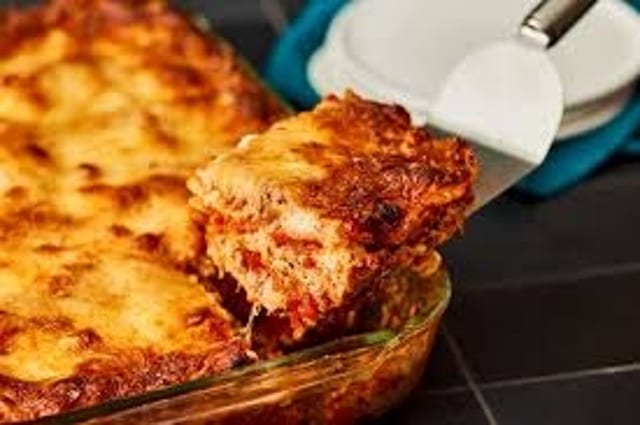 Half Tray Lasagna.