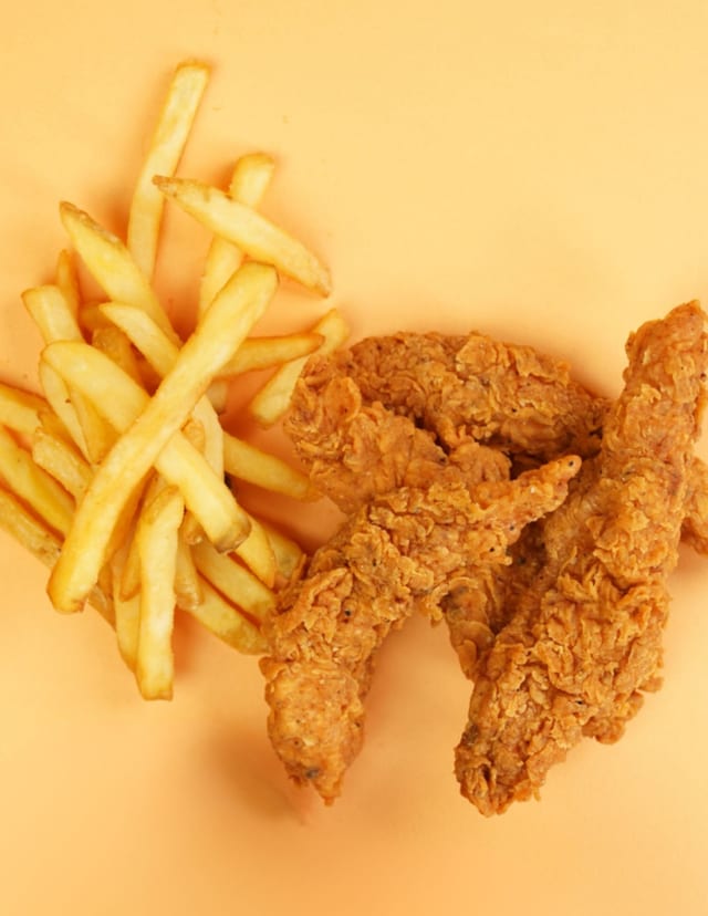 Chicken Tenders & Fries.