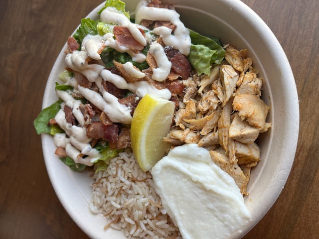 Chicken Caesar Bowl.